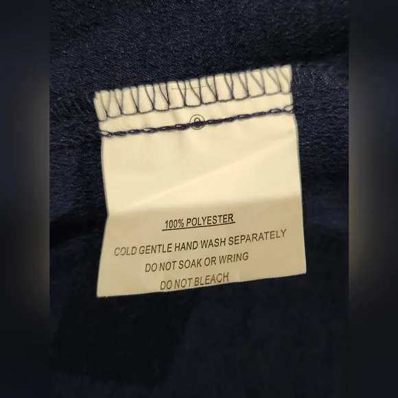 Angel Biba Navy Wrap Mini Dress. NWT, Size XS - Picture 6 of 7